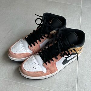 Nike Jordan High-Top Sneakers in Black and Gray